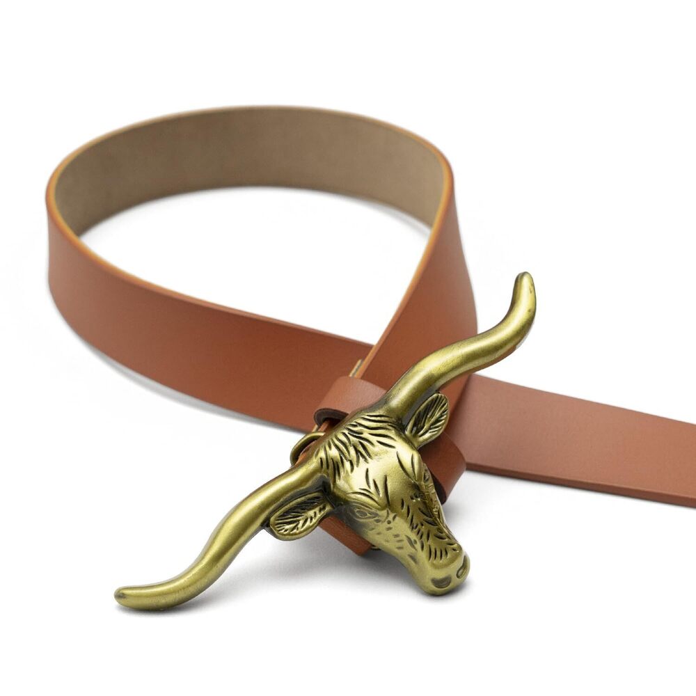 6913 Cinnamon Brown Large- Western Belts For Woman- Leather Cowgirl